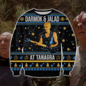 Darmok And Jalad At Tanagra Knitting Pattern For Unisex Ugly Christmas Sweater