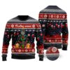Darts And Beer Noel Pattern Personalized Gifts For Dart Players Sport Lovers Ugly Christmas Sweater