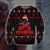 Deadpool Knitting Ugly Christmas Sweater