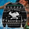 Demi Dad Knitting Ugly Christmas Sweater