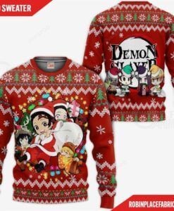 Demon Slayer Kimetsu Ugly Christmas Sweater