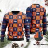 Denver Broncos Logo Checkered Flannel Ugly Christmas Sweater