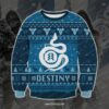 Destiny Hunter Knitting Pattern 3D Print Ugly Sweater