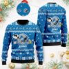Detroit Lions Cute The Snoopy Show Football Helmet 3D All Over Print Ugly Christmas Sweater