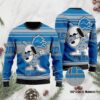 Detroit Lions D Full Printed Sweater Shirt For Football Fan NFL Jersey Ugly Christmas Sweater