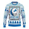 Detroit Lions Grateful Dead For Unisex Ugly Christmas Sweater