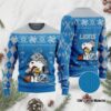 Detroit Lions Snoopy Ugly Christmas Sweater