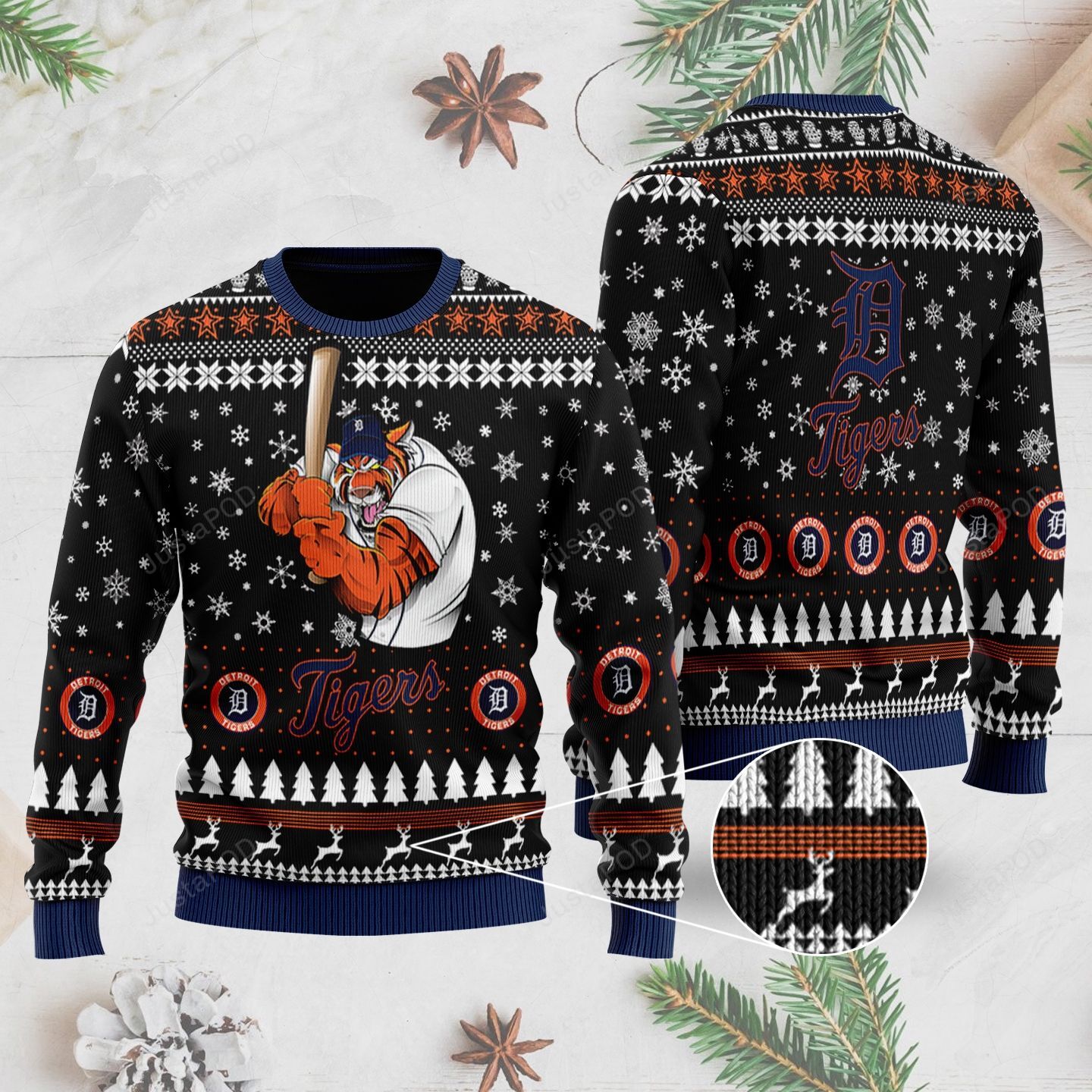 Detroit Tigers Ugly Christmas Sweater Detroit Tigers Ugly Christmas Sweater