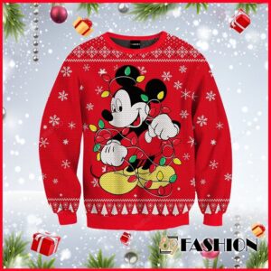 Disney Mickey Mouse Ugly Christmas Sweater