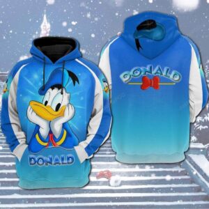 Donald Duck Christmas For Mickey Lovers 3D All Over Print Hoodie
