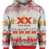 Dos Equis Beer Ugly Christmas Sweater