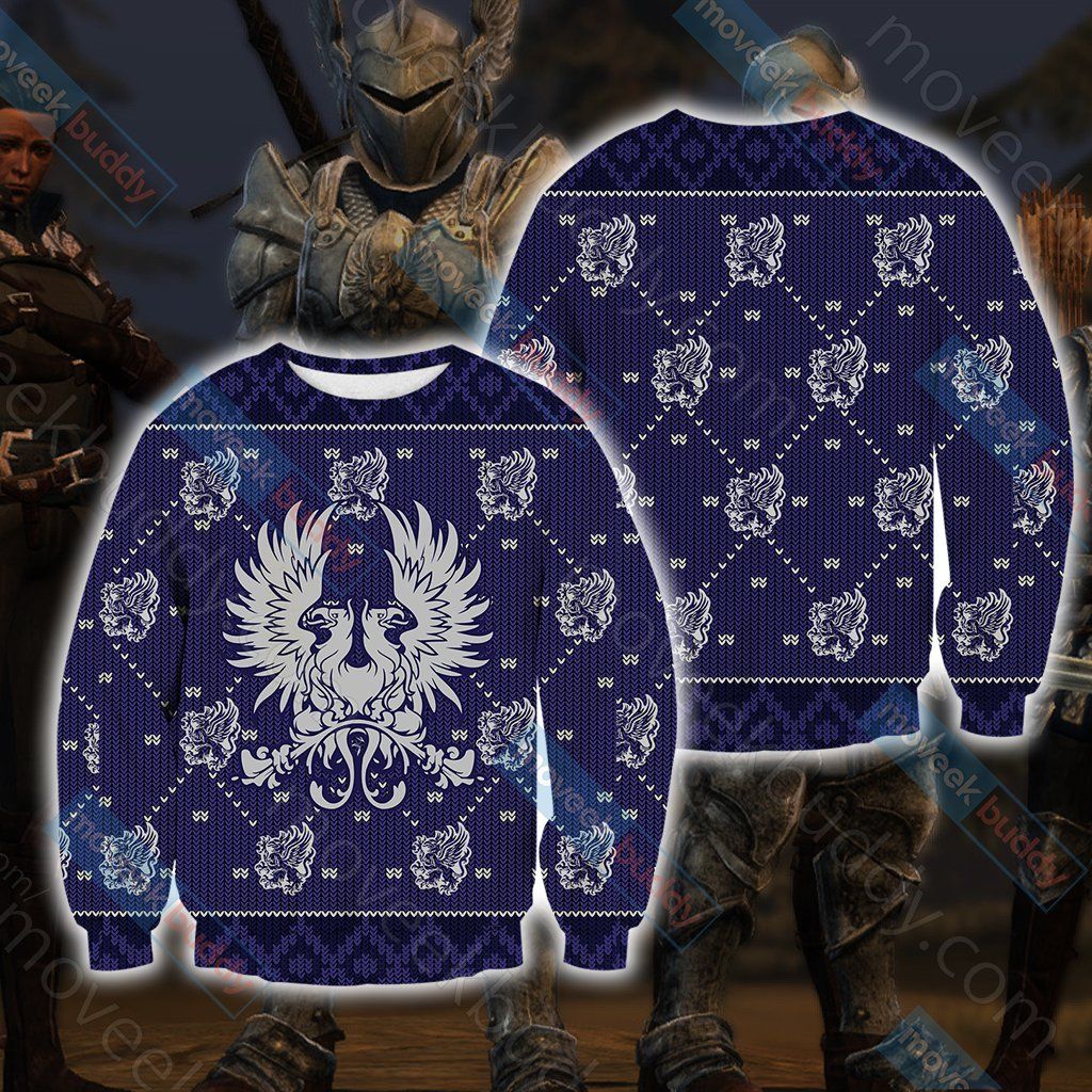 Dragon Age Grey Wardens For Unisex Ugly Christmas Sweater Dragon Age Grey Wardens For Unisex Ugly Christmas Sweater