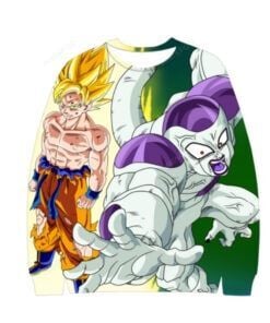 Dragon Ball Son Gohan And Cooler Ugly Christmas Sweater