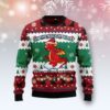 Dragon Christmas Naughty List Ugly Christmas Sweater