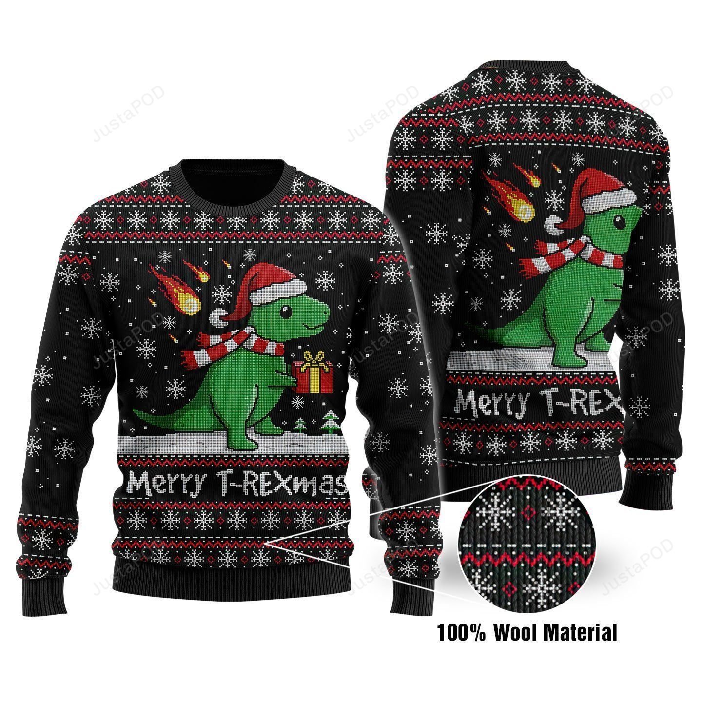 Dragon Ugly Christmas Sweater Dragon Ugly Christmas Sweater