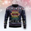 Drinking Beer All The Way Ugly Christmas Sweater