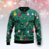 Electric Guitar Hohoho Ugly Christmas Sweater
