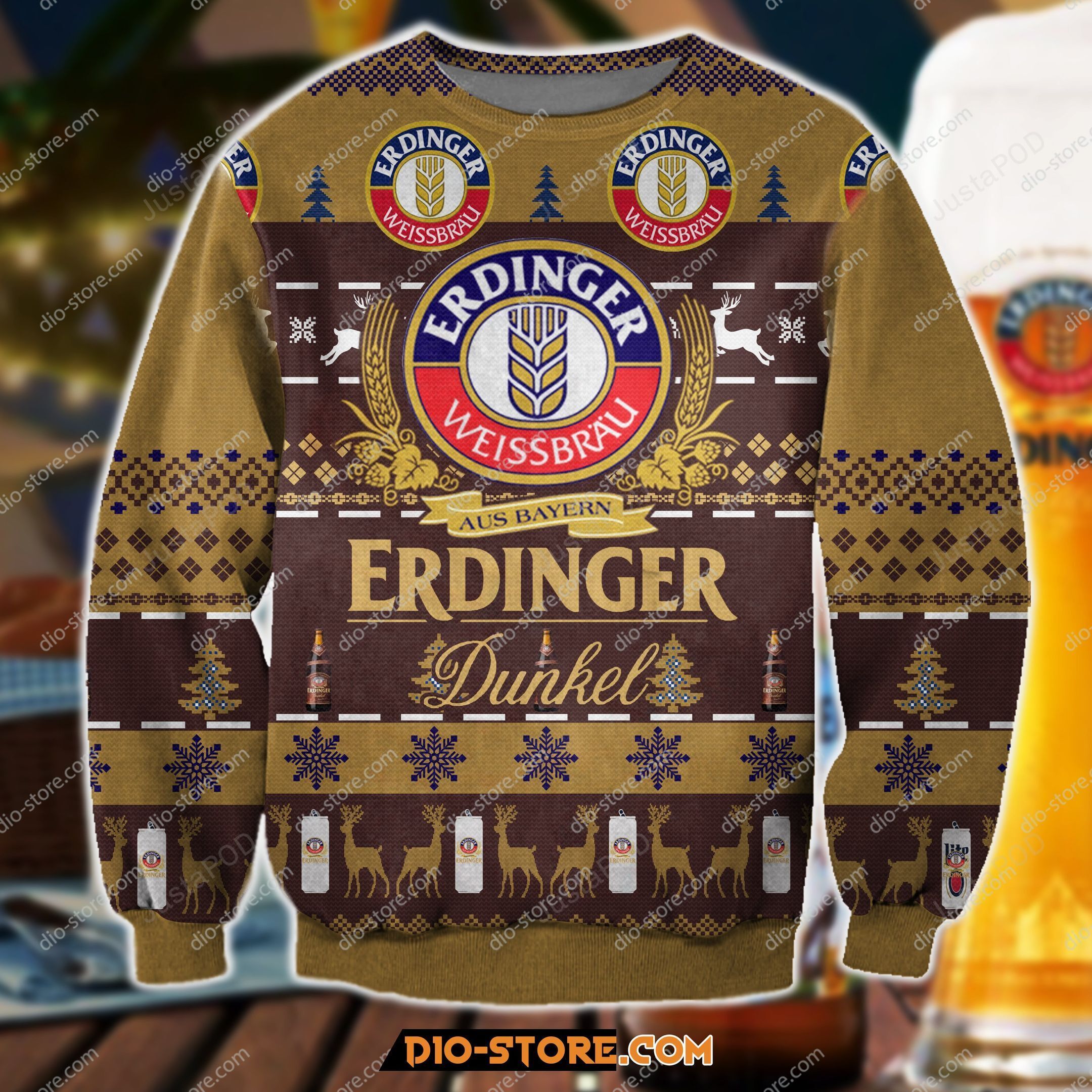 Erdinger Dunkel Knitting Pattern Ugly Christmas Sweater Erdinger Dunkel Knitting Pattern Ugly Christmas Sweater