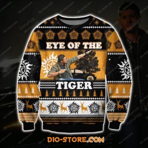 Eye Of The Tiger Knitting Pattern Ugly Christmas Sweater