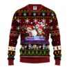 Fairy Tail Anime Christmas Sweater Brown