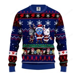 Fairy Tail Anime Ugly Christmas Sweater