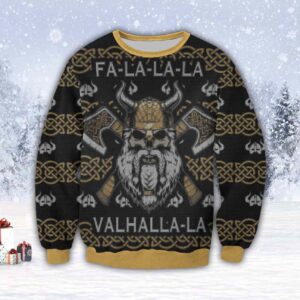 Fa-La-La-La Viking For Unisex Ugly Christmas Sweater