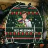 Feed Me Seymour Knitting Pattern Ugly Christmas Sweater