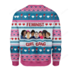 Feminist Girl Gang Ugly Christmas Sweater
