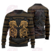 Fenrir The Nordic Monster Wolf Ugly Christmas Sweater