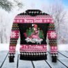 Flamingo Merry Drunk Christmas Ugly Christmas Sweater