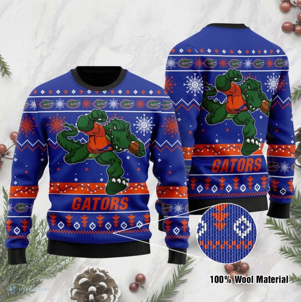 Florida Gators Football For Fans Ugly Christmas Sweater Florida Gators Football For Fans Ugly Christmas Sweater