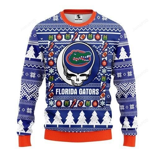 Florida Gators Grateful Dead Christmas For Fans Ugly Christmas Sweater Florida Gators Grateful Dead Christmas For Fans Ugly Christmas Sweater