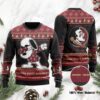 Florida State Seminoles Snoopy Dabbing Ugly Christmas Sweater