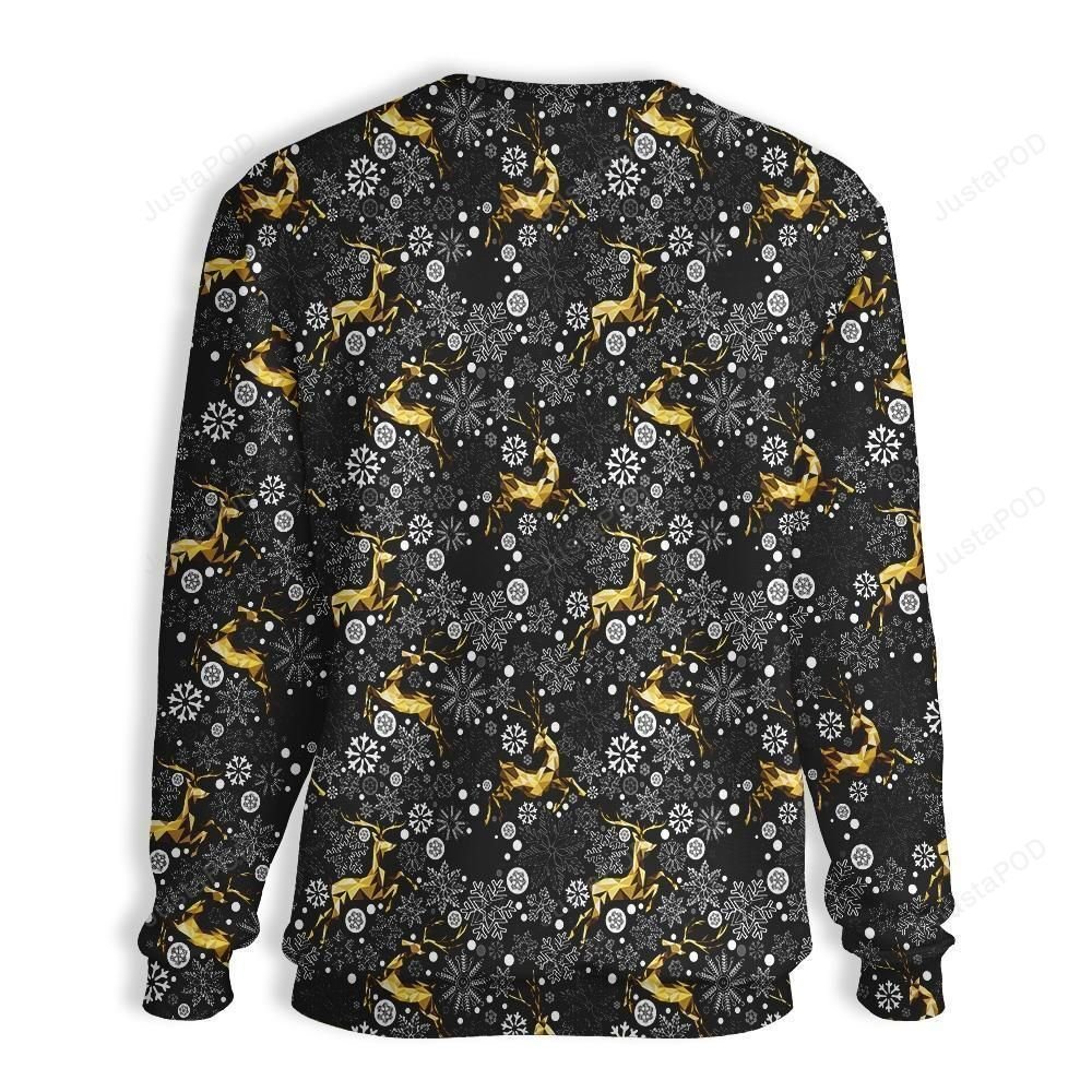 Flower Skull Ugly Christmas Sweater Flower Skull Ugly Christmas Sweater