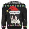 French Bulldog And Fuck You 2020 I?m Done 3D Ugly Christmas Sweater