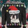 French Bulldog And Fuck You 2020 I?m Done Ugly Christmas Sweater