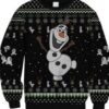 Frozen Queen Olaf Sven Ugly Christmas Sweater