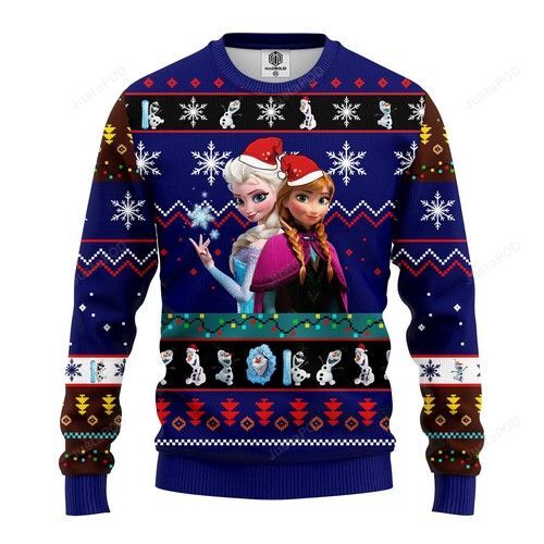 Frozen Ugly Christmas Sweater Frozen Ugly Christmas Sweater