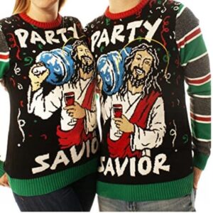 Funny Jesus Ugly Christmas Sweater