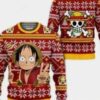 Funny Luffy One Piece Ugly Christmas Sweater