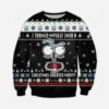 Funny Rick I Turned Myself Into Christmas Sweater Morty Ugly Christmas Sweater