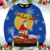 Funny Santa Xmas All Over Print Ugly Christmas Sweater