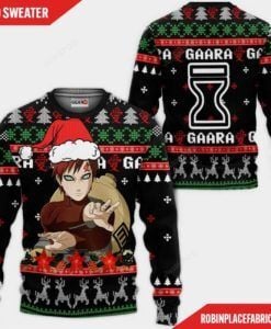 Gaara Naruto Ugly Christmas Sweater