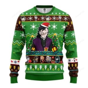 Genya Shinazugawa Demon Slayer Anime Ugly Christmas Sweater