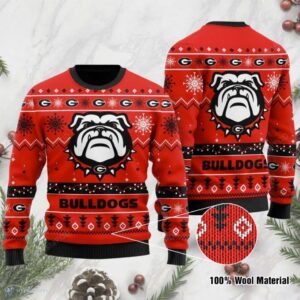 Georgia Bulldogs Football Ugly Christmas Sweater