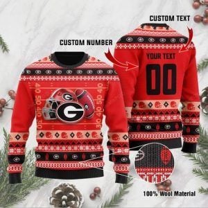 Georgia Bulldogs Ugly Christmas Sweater