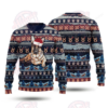 German Shepherd Dog And Christmas Ugly Christmas Sweater