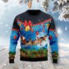 German Shepherd Sleigh For Unisex Ugly Christmas Sweater