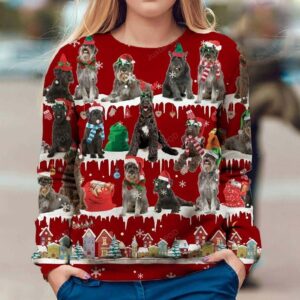 Giant Schnauzer Dog Ugly Christmas Sweater