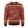 Gilmore Girls Theme Song Where You Lead I Will Follow Ugly Christmas Sweater